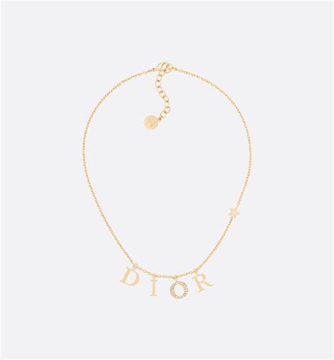 dior makeup necklace|necklace that says Dior.